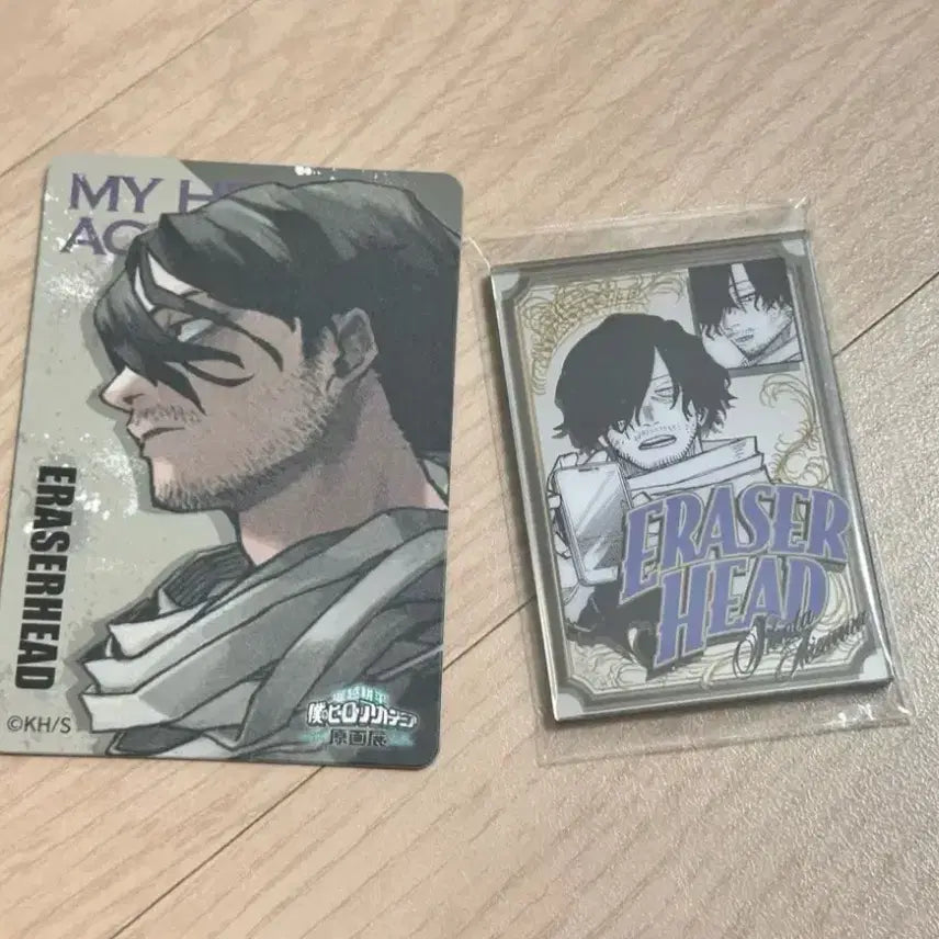 [BUNJANG] My Hero Academia Original Art Exhibition Aizawa Shota Magnet &amp; Mirror Card Set / 히로아카 원화전 아이자와 쇼타 마그넷, 미러풍 카드
