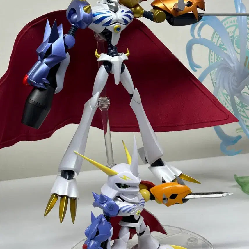 [BUNJANG] Bandai Tamashii Nations X Bandai Spirits Omegamon Premium Color + Plastic Model Omegamon Bundle Set / [일괄]SHF 오메가몬 프리미엄컬러 + 프라바코 오메가몬