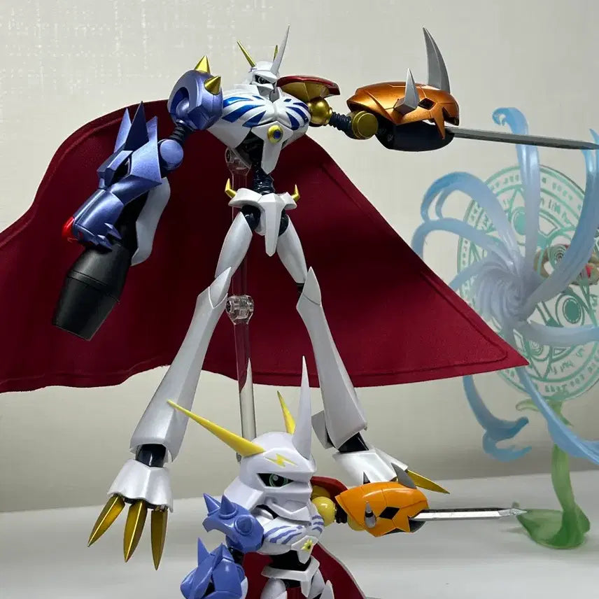 [BUNJANG] Bandai Tamashii Nations X Bandai Spirits Omegamon Premium Color + Plastic Model Omegamon Bundle Set / [일괄]SHF 오메가몬 프리미엄컬러 + 프라바코 오메가몬