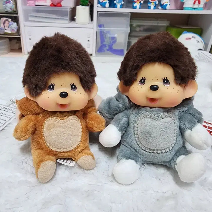 [BUNJANG] Monchhichi Tom and Jerry Collaboration Keychain Bundle Set / (새상품) 몬치치 톰과 제리콜라보 키링