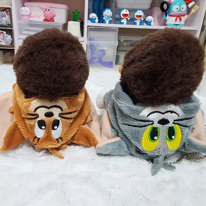 [BUNJANG] Monchhichi Tom and Jerry Collaboration Keychain Bundle Set / (새상품) 몬치치 톰과 제리콜라보 키링