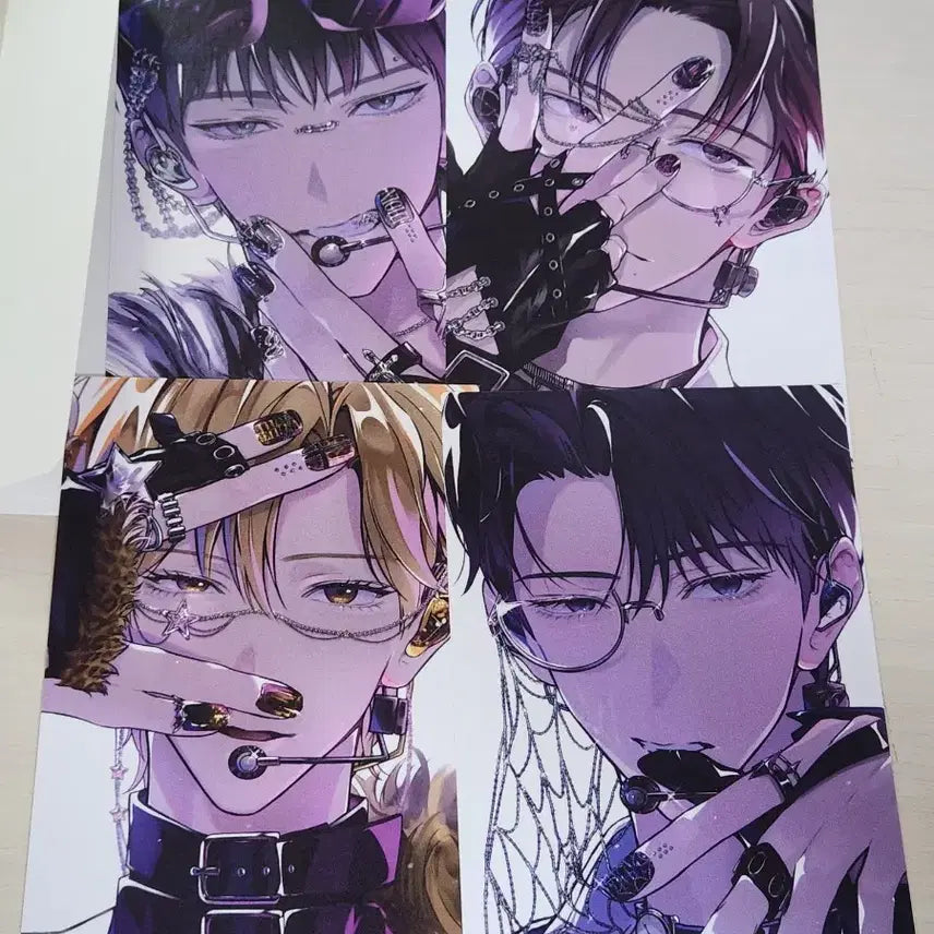 [BUNJANG] DEMO Project VTIC Postcard Set Cheongryeo Chaeyul Shinoh Judan / 데못죽 브이틱 엽서 청려 채율 신오 주단