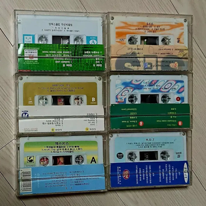 [BUNJANG] Legendary Idol Cassette Tape Collection / 레전드 아이돌 카셋트 테이프