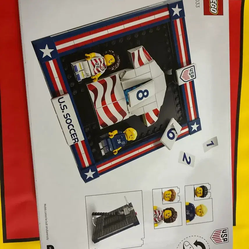 [BUNJANG] LEGO 2026 U.S. Soccer National Team Jersey Building Set / 레고 2026 미국 축구 국가대표팀 저지 LEGO U.S. Soccer