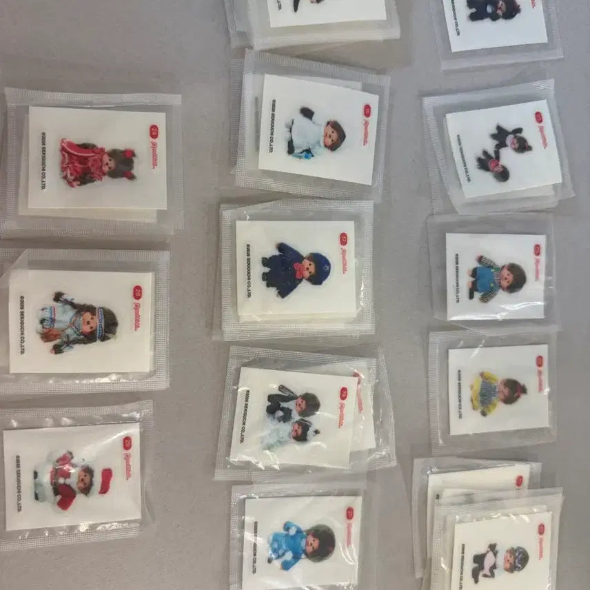 [BUNJANG] Monchhichi Mini Stickers (Ttibuseal Jelly) for Sale/Trade / 몬치치 띠부씰 젤리 판매/교환