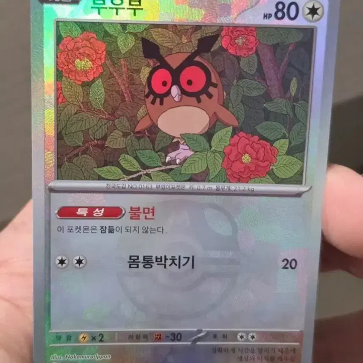 [BUNJANG] Pokemon Card Bouffalant Master Ball SV8a (Near Mint) / 포켓몬 카드 부우부 마스터볼 sv8a A급