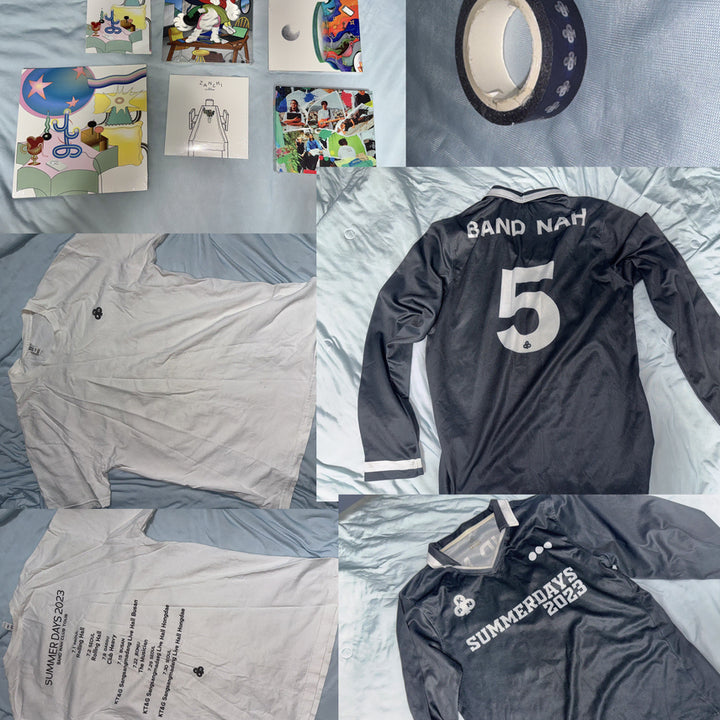 [BUNJANG] Nasanghyun Band Club Tour 2023 Merchandise Bundle / 나상현씨밴드 나상현 나씨밴 굿즈 티셔츠 클럽투어 클투 2023 CD