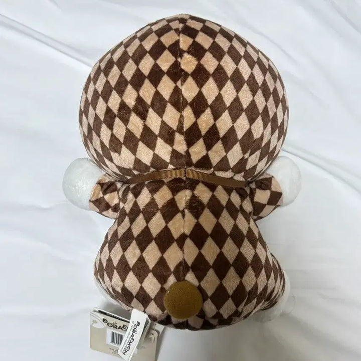 [BUNJANG] Doraemon Check Plush Doll / 도라에몽 체크 인형 판매