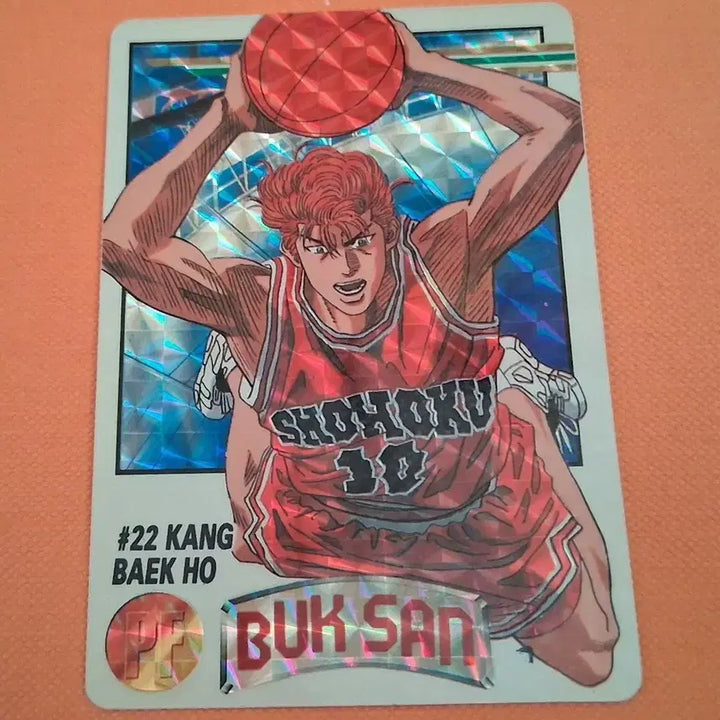 [BUNJANG] Slam Dunk Kang Baek-ho Prism Card Korean Edition / 슬램덩크 강백호 프리즘 카드 한글판