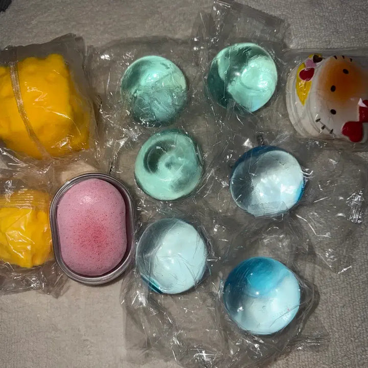 [BUNJANG] Squishy Chewy Kitty Apple Butter Squishy Toy / 말랑이 스퀴시 타바스퀴시 치즈말랑이 청사과 버터 스퀴시 쫀득 키티