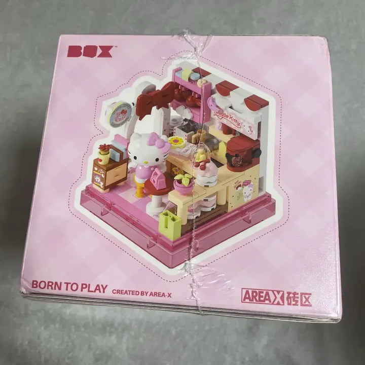 [BUNJANG] AREA X Hello Kitty Fantasy Dessert House Block (Sealed) / AREA X 헬로키티 판타지 디저트 하우스 블럭 미개봉