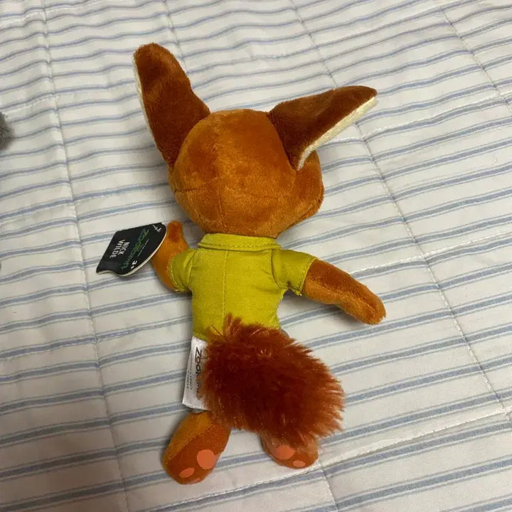 [BUNJANG] Disney Zootopia Nick Wilde Plush 14cm / 주토피아 닉 와일드 봉제인형 14cm