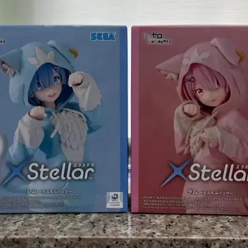 [BUNJANG] SEGA Re:ZERO Rem &amp; Ram 2-Figure Set / SEGA Re: 제로 스텔라 렘 람 피규어 2종세트