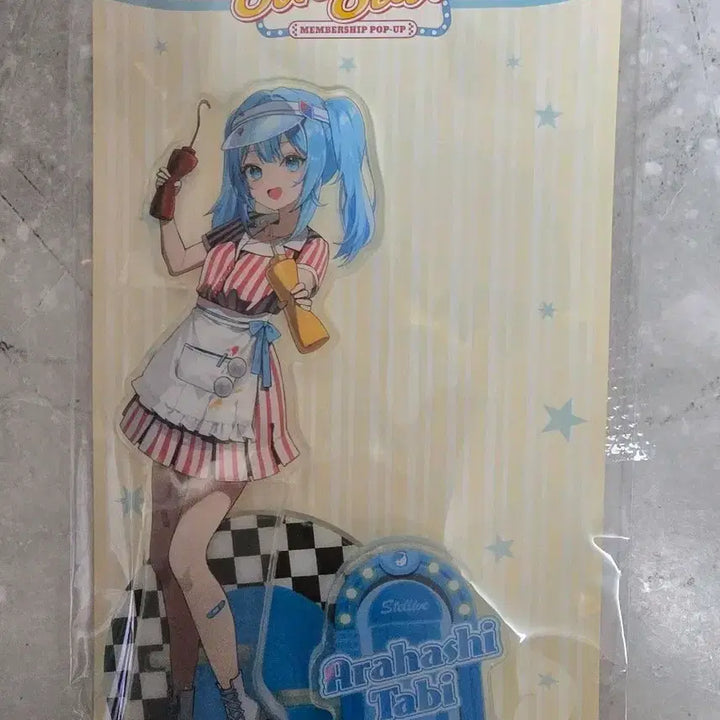 [BUNJANG] Stellive Sixstar Arashi Tabi Acrylic Stand / 스텔라이브 식스스타 팝업 아라하시 타비 아크릴 스탠드