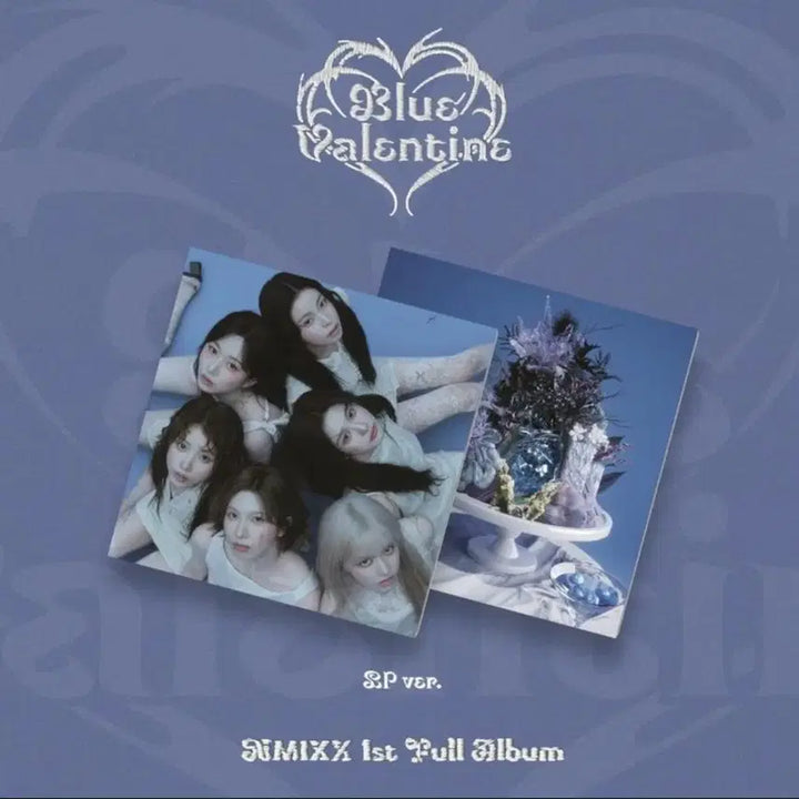 [BUNJANG] Nmixx Blue Valentine LP Bundle Set / 엔믹스 블루 발렌타인 LP 2장 미개봉 일괄 판매