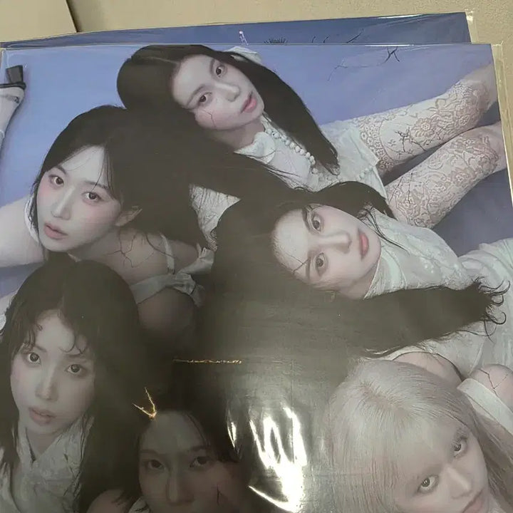 [BUNJANG] Nmixx Blue Valentine LP Bundle Set / 엔믹스 블루 발렌타인 LP 2장 미개봉 일괄 판매