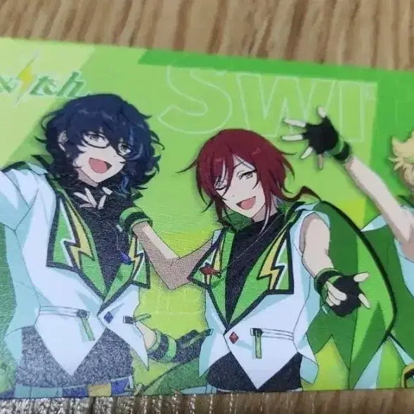 [BUNJANG] Ensemble Stars AGF Collaboration Limited Edition Mini Poster &amp; Card Set - Alkaloid &amp; Switch / 앙스타 AGF 콜라보 특전 알칼로이드 스위치