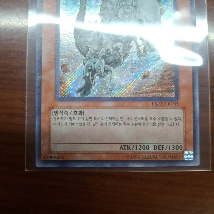 [BUNJANG] Fossil Dark Steelix (ESP3-KR065) - Polished Finish / 파슬 다이너 파키세팔로(ESP3-KR065) 사선시크