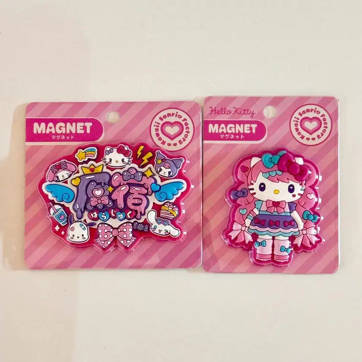[BUNJANG] Sanrio Harajuku Limited Characters Magnet / 일본가) [미개봉] 산리오 하라주쿠 한정 캐릭터즈 마그넷 자석