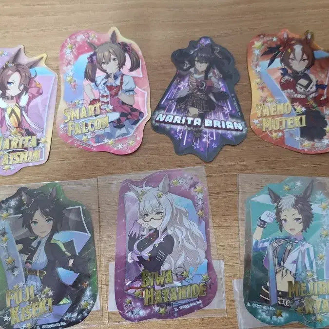 [BUNJANG] Uma Musume Stickers (Set of 7) / 우마무스메 스티커 일괄