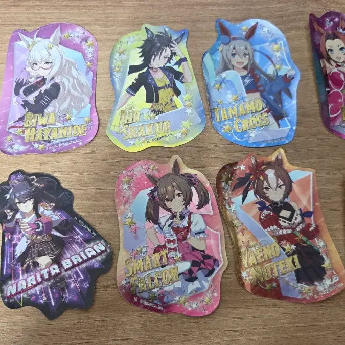 [BUNJANG] Uma Musume Stickers (Set of 7) / 우마무스메 스티커 일괄