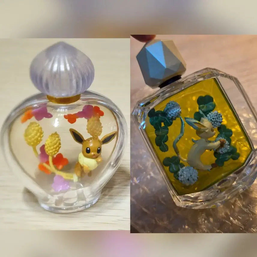 [BUNJANG] Pokemon Petite Fleur Leafeon + Eevee Rement Set / 포켓몬 쁘띠플뢰르 리피아+이브이 리멘트