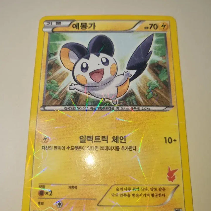 [BUNJANG] Pokemon Card 2011 Ancient Emolga Full Hologram / 포켓몬카드 2011고대 에몽가 유일매물 판매/교환