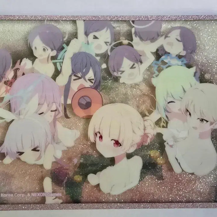 [BUNJANG] Blue Archive Cafe Memorial Acrylic Card / 블루 아카이브 카페 메모리얼 아크릴 카드