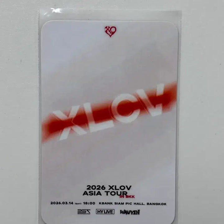 [BUNJANG] XLOV LUI Hyun Unit Photocard / XLOV 엑스러브 LUI 루이 HYUN 현 유닛 포카 poca
