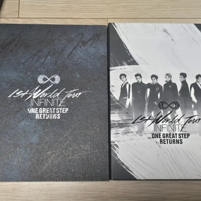 [BUNJANG] Infinite One Great Step Returns Concert DVD Autographed / 인피니트 친필싸인 one great step returns 콘서트 DVD
