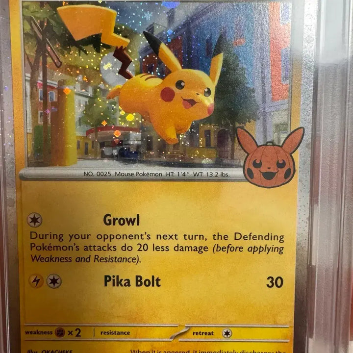[BUNJANG] Pokémon Halloween Graded Cards PSA 9 Set - Pikachu, Gengar, Mimikyu, Darkrai / 할로윈 포켓몬 등급카드 4종