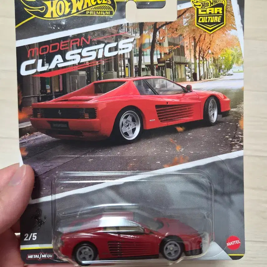 [BUNJANG] Hot Wheels Premium Testarossa / 핫휠 프리미엄 페라리 테스타로사