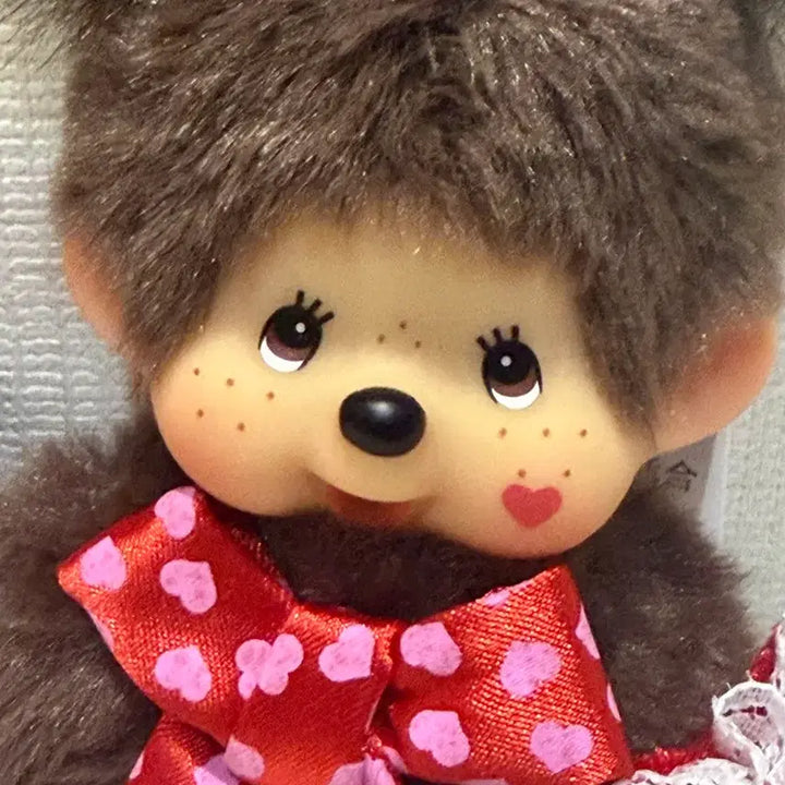[BUNJANG] Valentine Monchhichi Keychain / 발렌타인 몬치치 키링