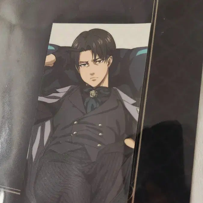 [BUNJANG] Attack on Titan Levi Animate Official L-File / 진격의 거인 리바이 애니메이트 공식 L자 파일