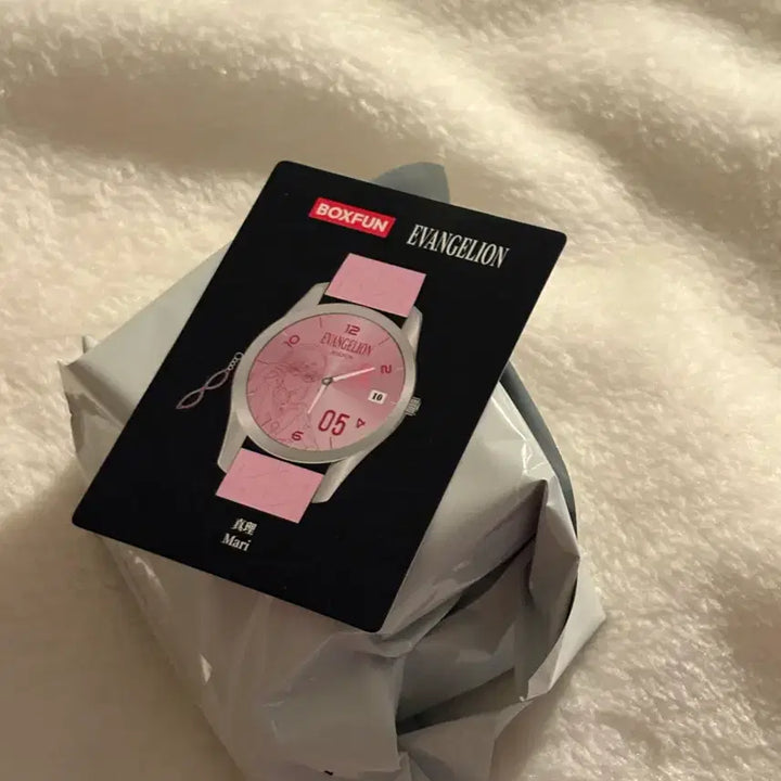 [BUNJANG] Evangelion Mari Makinami Wristwatch / 에반게리온 박스펀 손목시계 마리