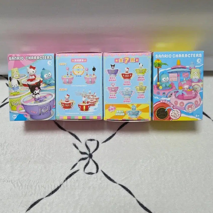 [BUNJANG] Sanrio Characters Figure 4 Types Set / 산리오 캐릭터 피규어 4종 세트