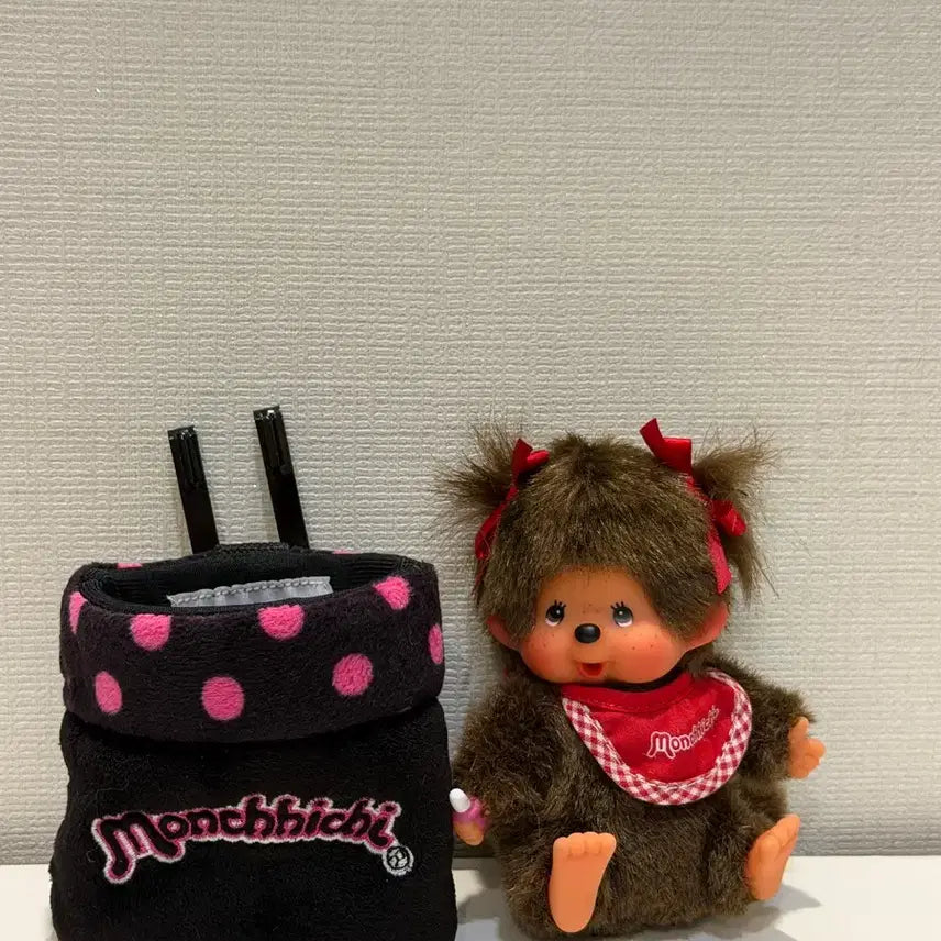 [BUNJANG] Monchhichi Girl Doll / 몬치치 여아