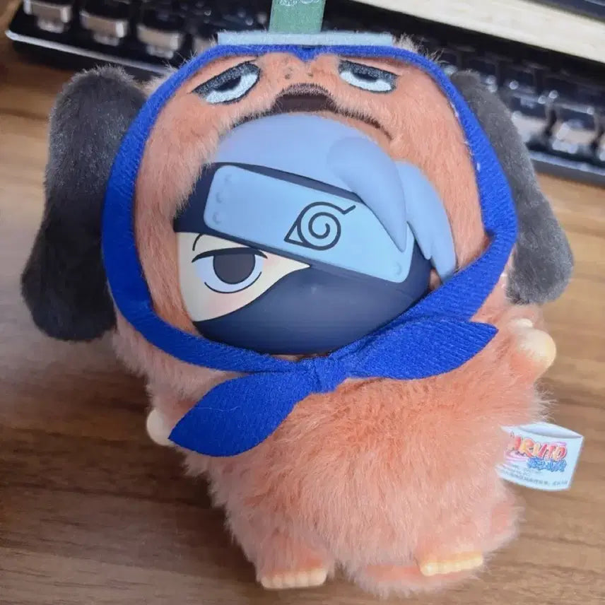 [BUNJANG] Naruto Kakashi Nabubu Labubu Figure / 나루토 카카시 나부부 라부부
