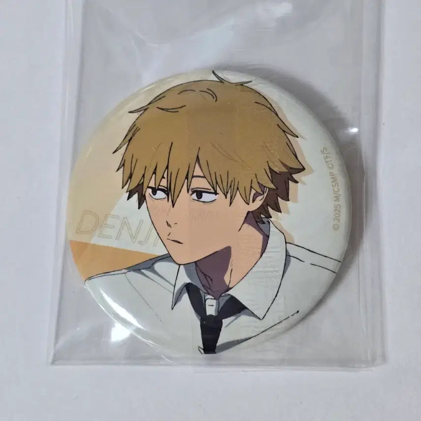 [BUNJANG] Chainsaw Man Denji Can Badge (Movie Arc) / 체인소맨 덴지 캔뱃지 굿즈 극장판 레제편