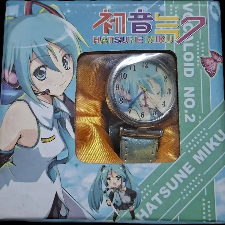 [BUNJANG] Hatsune Miku Vintage Lenticular Clock / 고전) 하츠네 미쿠 빈티지 렌티큘러 시계 미소녀