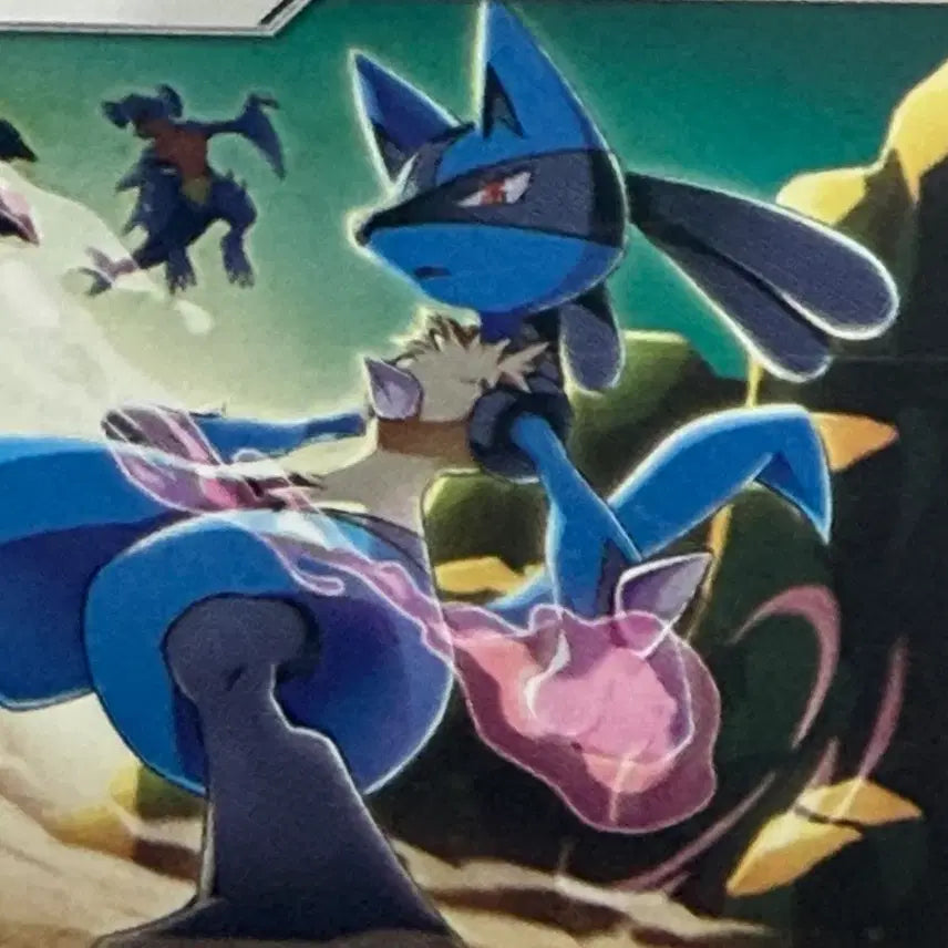 [BUNJANG] Lucario Pokemon Card / 루카리오 포켓몬카드