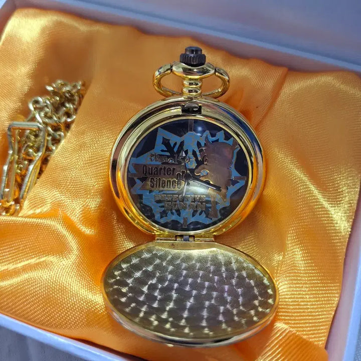 [BUNJANG] Detective Conan: The Quarter of Silence Vintage Pocket Watch / 고전) 명탐정 코난 침묵의 15분 빈티지 회중시계