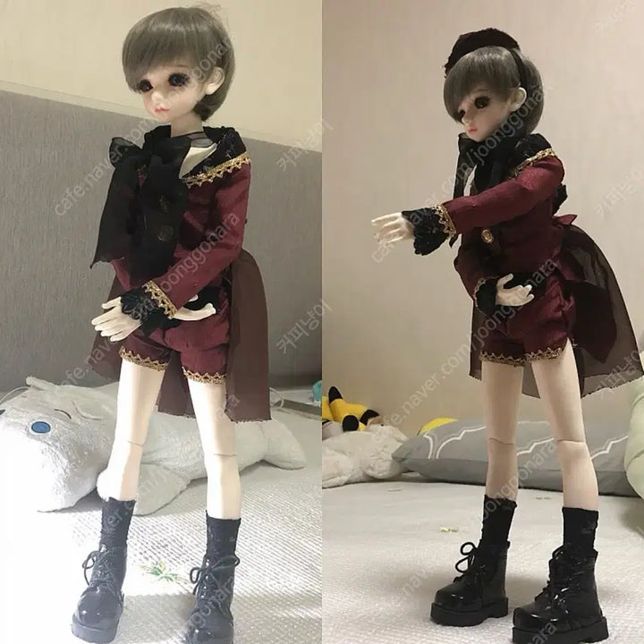 [SOLD OUT] 구체관절인형 msd 루츠보리 가발2개 안구3개 옷 신발 일괄판매