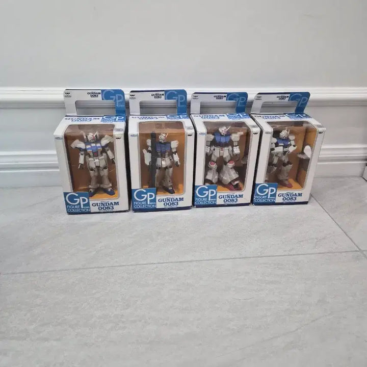 [BUNJANG] Mobile Suit Gundam 0083 GP Series Full Set of 4 (Sealed) / 기동전사 건담 0083(2002년도)GP시리즈 4종 풀세트(미개봉)