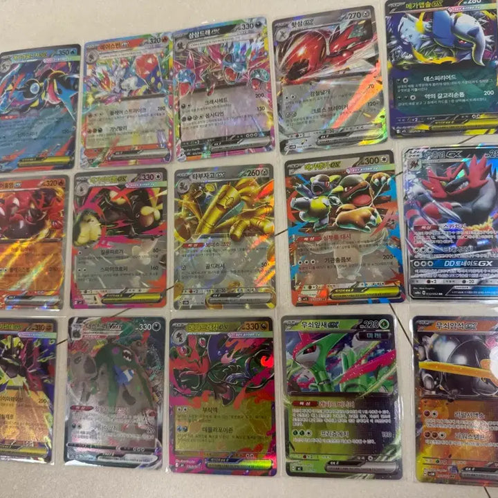 [BUNJANG] Pokemon Cards RR Set (48 Cards) / 포켓몬카드 RR카드 48장 일괄 판매