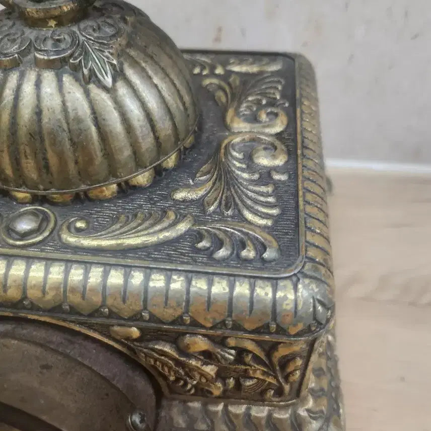 [BUNJANG] Antique Brass Rotary Dial Telephone (GoldStar) / 엔틱 다이얼 전화기(동제품)