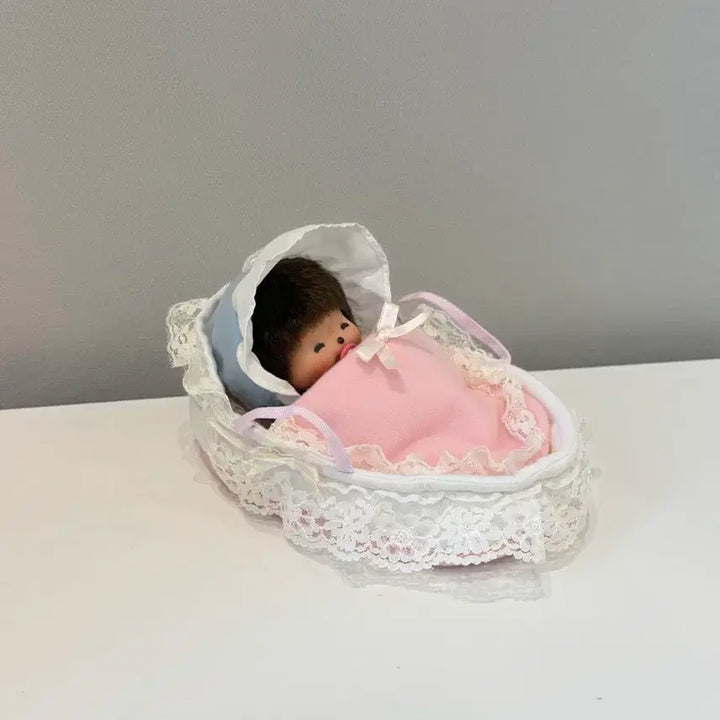 [BUNJANG] Babichichi Bonnet Bedding Set / 보넷 베비치치 침대 세트(인형 택 있음)