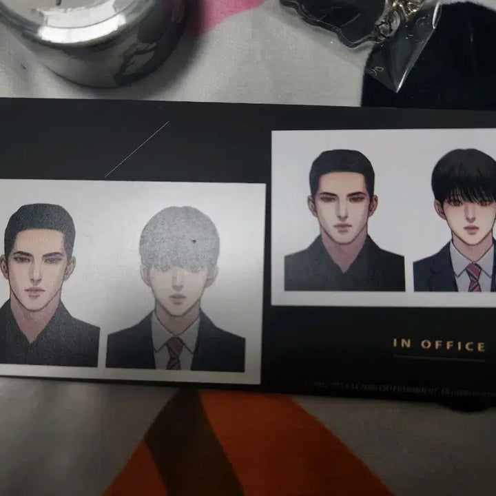 [BUNJANG] Night Ravings Masking Tape, Acrylic Keychain, and Proof Photo Bundle Set / 야화첩 마스킹 테이프 아크릴 키링 증명사진 일괄
