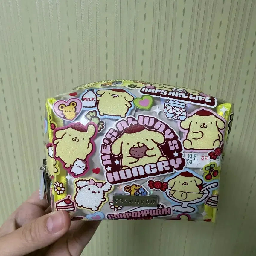 [BUNJANG] Pompompurin Skinnydip Collaboration Pouch (Japan Official) / 폼폼푸린 스키니딥 콜라보 파우치(일본정품)