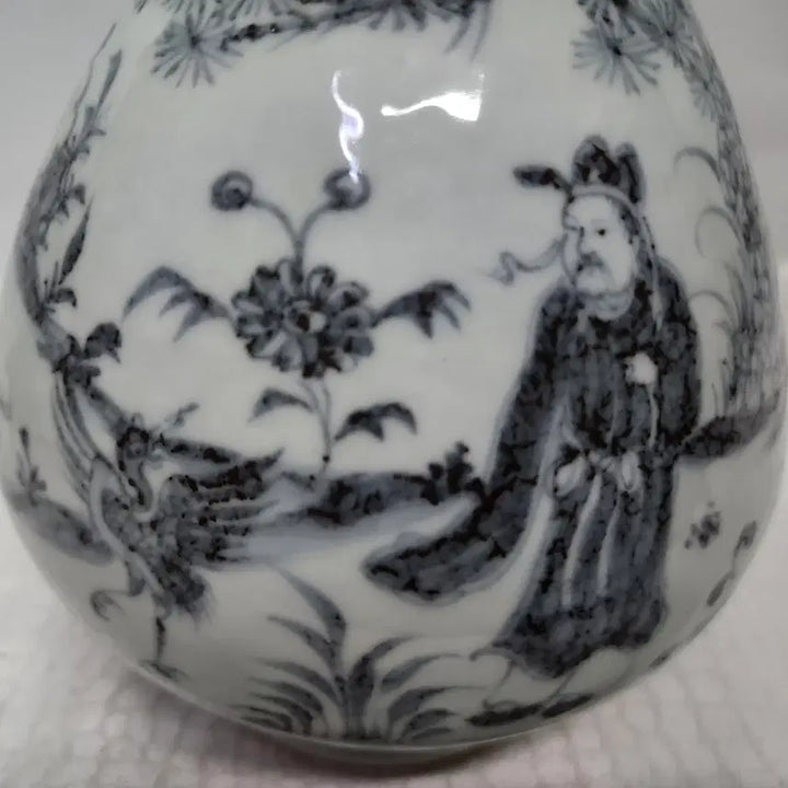 [BUNJANG] Jingdezhen Blue and White Porcelain Vase / 청화백자 중국도자기 경덕진 화병
